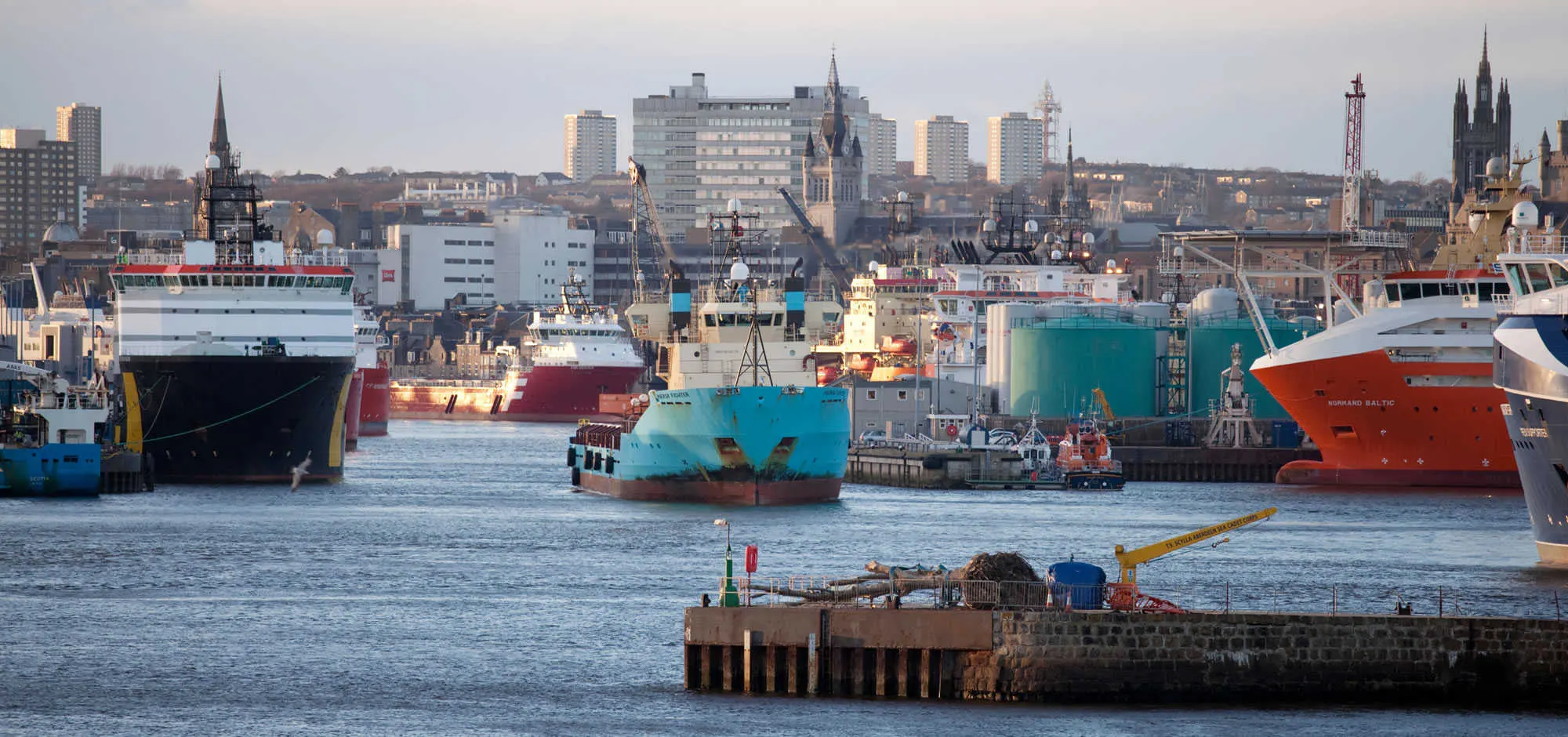 Aberdeen harbour